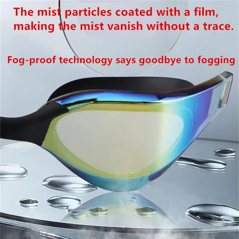Professional Racing Swimming Goggles Waterproof Anti-Fog High Definition UV400 for Competition and Training Swim Equipment